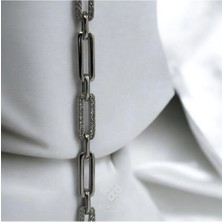 Atas Al Diamond Ataç Taş Işlemeli Bileklik 925 Ayar Gümüş | Italyan Tasarım