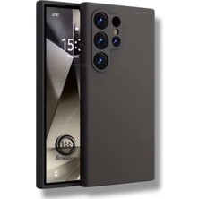 Bruntoo BR Samsung Galaxy S25 Utra Uyumlu Kılıf Kamera Çıkıntılı Yumuşak Silikon Içi Kadife Lansman Kapak .