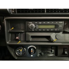 Mercedes-Benz W460 orta konsol boşlukları 3 parça- K1164