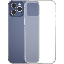 Eldenör Baseus Simple Case Iphone 12 Pro 6.1 Ince Şeffaf Silikon KILIF-(5775)