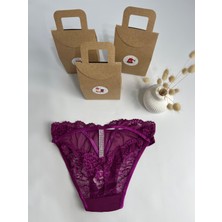 Lovelace Butik Ön Tül Arka Taşlı Külot