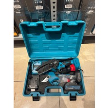 Eagletech 2 Li Set 58 Vf 5 Ah Çift Akülü Çelik Şanzıman Şarjlı Dal Budama & Testeresi