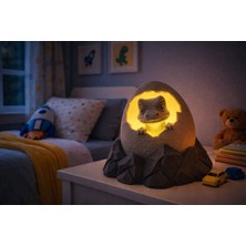 Modu3D Yumurtadan Çıkan Dinozor Gece Lambası – Çocuk Odası Için Sevimli ve Yumuşak Işık