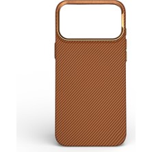 Brabus iPhone 17 Pro Max Uyumlu Magsafe Destekli Ultra Slim Kevlar Sert Kılıf