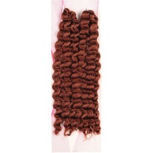 Nice Bulk Afro Su Dalgası Saç / Kızıl Bakır