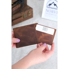 Norvi Leather Hakiki Deri Cüzdan Kartlık