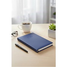 ArtMaster 2026 Ajanda Mavi Thermo Kapak 14X20 cm 1 Adet 168 Yaprak Çizgili Ajanda Okul Ev Ofis Ajandası Günlük Planlayıcı AJ992