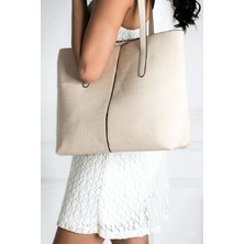 Luzia Julier Kadın Kroko Desen 2 Kollu Fermuarlı Büyük Boy Çanta Omuz Çantası, El Çantası, Laptop Çantası