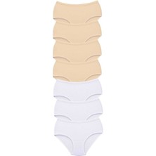 ModaSize 7 Adet Tutku Kadın Yüksek Bel Bato Kalın Lastik Külot S9