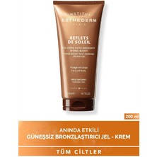 Institut Esthederm Tüm Cilt Tipleri Için Anında Etkili Güneşsiz Bronzlaştırıcı Jel Krem 200ML ESTHE59