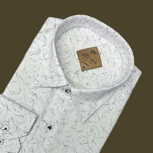Eren Style Klasik %100 Cotton Uzun Kollu Terletmeyen 4 Mevsim Gömlek (Regular Kalıp)