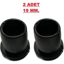 2 Adet Siyah Kaymayan Asa Baston Lastiği, Kanedyen, 19 Mm.