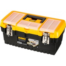 Sağlam Metal Kilitli Plastik Takım Çantası, 16 Inç Organizatör