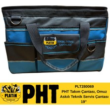 Pratik ve Şık 19" Teknik Servis Takım Çantası, Omuz Askılı, Dayanıklı
