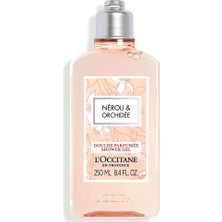L'Occitane Softening Orange Blossom & Orchid Shower Gel That Gives Moisture To The Skin - 250 ml