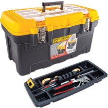 Dayanıklı 22 Inç Metal Kilitli Takım Çantası, Pratik ve Güvenli Saklama