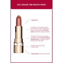 Clarins Organik Kamelya Yağı Içeren Yumuşatıcı Besleyici Saten Ruj- 789