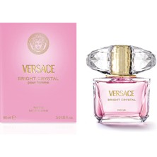 Versace Unutulmayan Lüks! Teninizle Bütünleşen Kalıcı Parfüm-Bright Crystal Parfum 90 ml