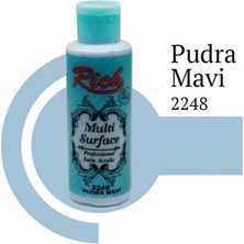Rich Multi Surface 2248 Pudra Mavi Akrilik Boya 120 cc