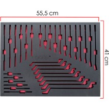 Sünger Takım Arabası Içi Düzenleyici 6'lı Set, 55,5X41 Cm, Hızlı ve Kolay Organize