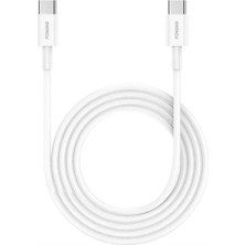 Gtc X55 Type-C To Type-C 60W Hızlı Tablet ve Telefon Şarj Kablosu 2 Metre