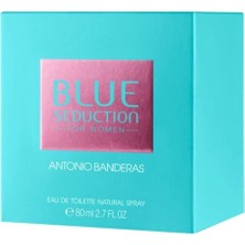 Antonio Banderas Long-Lasting Perfume That Won't Leave You Behind Blue Seduction Edt 80 ml