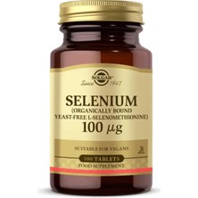 Solgar Selenium 100 Mcg ( Selenyum 100 Mcg ) 100 Tablet