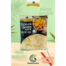 Dragon Pearl Beyaz Zencefil Turşusu (Pickled Sushi Ginger) 1500 G – Global Gurme