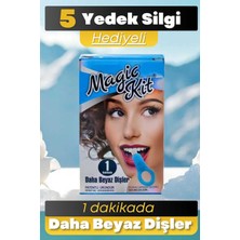 Diş Leke Silgisi 1 Aparatlı + 5 Yedek Süngerli Set 1 Paket