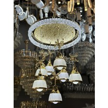 Yeni Model 7 Sarkıt Lüx LED Avize 3 Işık Seçemeği