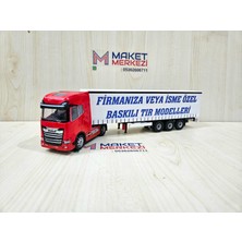 Özel Üretim 30 cm Boy 1/50 Daf Xg Tır Maketi (Dorseye Isim Yazılır)