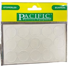 Pacific 2862 Silikon Cam Masa Altlığı 22 mm