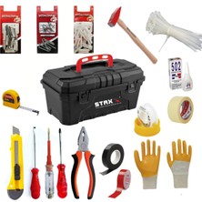 24 Çeşit 352 Parça Hırdavat Takım Çantası Usta Seti
