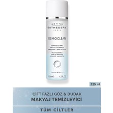 Institut Esthederm Tüm Cilt Tipleri Için Çift Fazlı Göz ve Dudak Makyaj Temizleyici 125ML