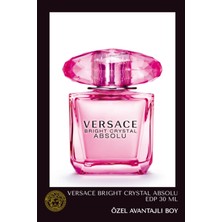 Versace Unutulmayan Lüks! Teninizle Bütünleşen Kalıcı Parfüm-Bright Crystal Absolu Edp 30 ml