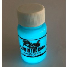 Rich 3010 Mavi Karanlıkta Parlayan Hayalet Boya 50 cc