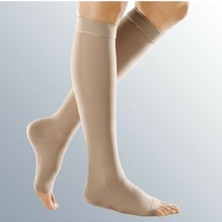 Diz Altı Çorabı, Düşük Basınç, Ten Rengi, Burnu Açık, Rahat ve Şık