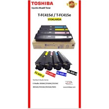 Copier Group ~(Premium) Muadil Toner~ Toshiba Uyumlu TFC415D/E-STUDIO 3015AC/3515AC/5015AC/2110AC -33.6k - Kırmızı