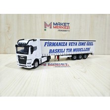 Özel Üretim 30 cm Boy 1/50 Man Tgx Tır Maketi (Dorseye Isim Yazılır)