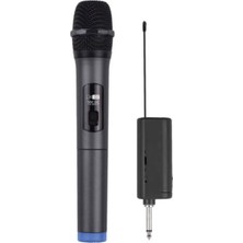 Kablosuz Mikrofon Karaoke Seti Tüm Ses Sistemleri ile Uyumlu, Taşınabilir