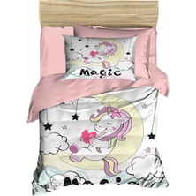 Mira Home Dijital Baskılı 3D Pamuklu Yenidoğan Bebek Nevresim Takımı Magic