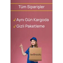 Efe Avm Siyah Özel Bölgesi Açık Fantazi Külotlu Çorap TM0935