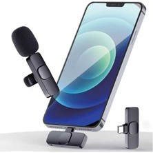 Taşınabilir Kablosuz Yaka Mikrofonu, Ses ve Video Kayıt Için Mükemmel Seçim