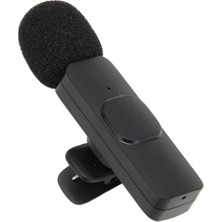 Kablosuz Yaka Mikrofon Seti, Ios ve Android Uyumlu, 2'li Paket