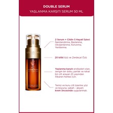 Clarins Yoğun Yaşlanma ve Kırışıklık Karşıtı Bakım Double Serum 50 ml