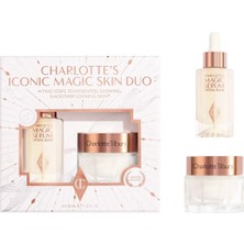 Charlotte Tilbury Cansız ve Kuru Ciltler Için Cilde Nem Veren Canlandırıcı Magic Cilt Bakım Seti (8 ml + 15 Ml)