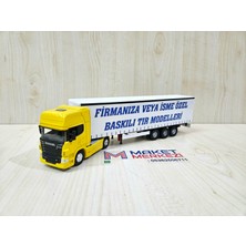 Welly 25 cm Boy 1/64 Scanıa R730 Tır Maketi (Dorseye Isim Yazılır)