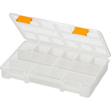 Şeffaf Organizer 9” (230X150X33) Civata ve Pul Takımları Için Ideal