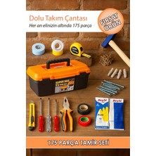 175 Parça Çok Amaçlı Takım Alet Çantası Seti, Ev ve Iş Yeri Kullanımı