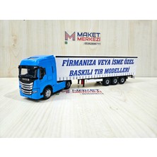 Özel Üretim 30 cm Boy 1/50 Iveco Sway Tır Maketi (Dorseye Isim Yazılır)